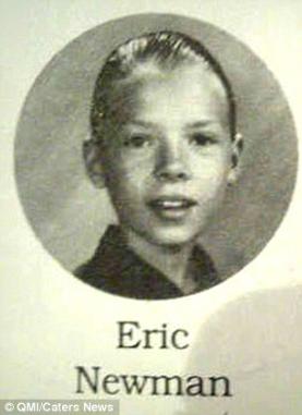 a young Eric Clinton Newman